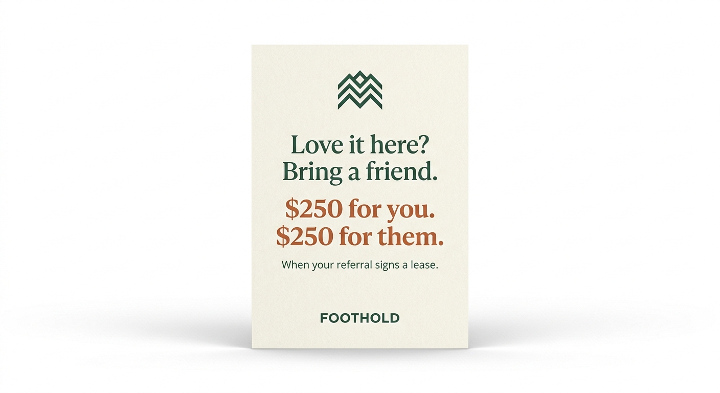 Referral flyer
